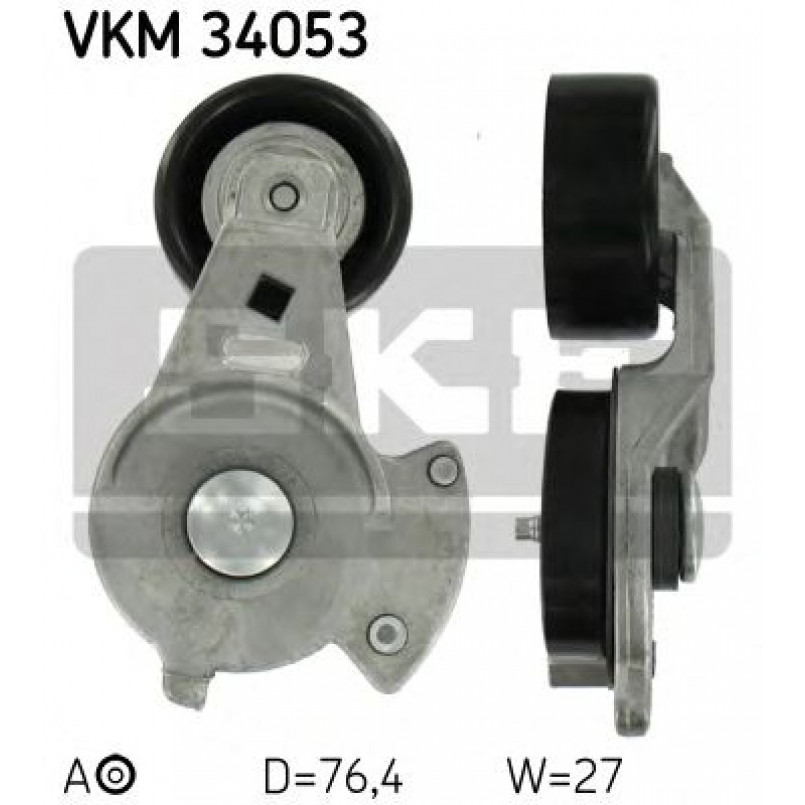 VKM 34053 SKF Ролик натяжний